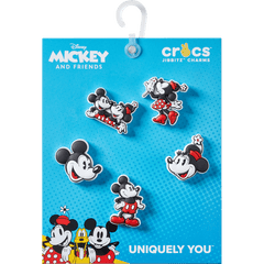 Mickey and Minnie PVC 5 Pack Jibbitz™ charms - Crocs for sale