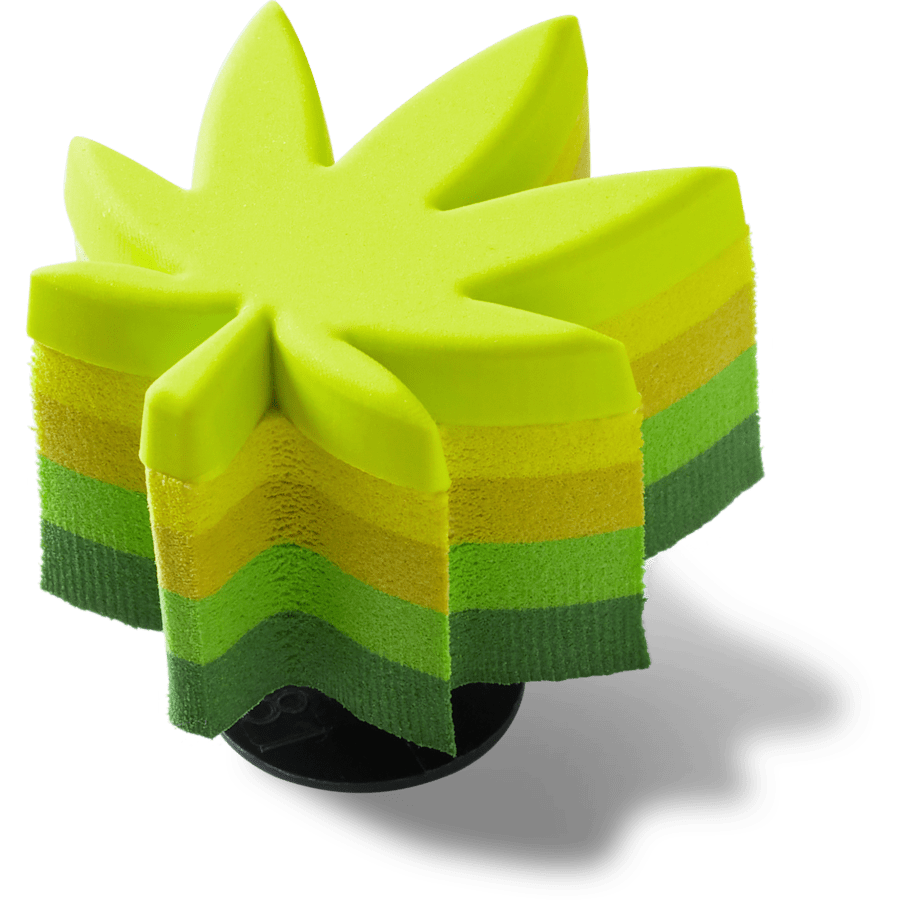 Stacked Hemp Leaf Jibbitz™ charms - Crocs outlet