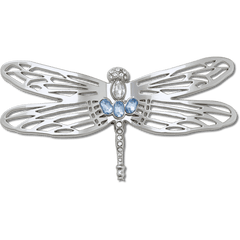 Silver Dragonfly Jibbitz™ charms - Crocs for sale