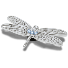 Silver Dragonfly Jibbitz™ charms - Crocs for sale