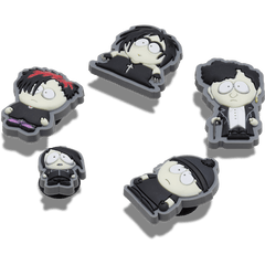 South Park Goth Kids 5 Pack Jibbitz Shoe Charm - Crocs on sale