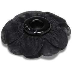 Black Chiffon Grommet Jibbitz™ charms - Crocs for sale