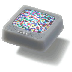 Lights Up Pixelated TV Jibbitz™ charms - Crocs US