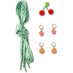 Laces and Fresh Fruits Charm Kit Jibbitz™ charms - Crocs for sale