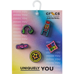 Level Up Gamer 5 Pack Jibbitz™ charms - Crocs for sale