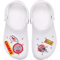 NFL Kansas City Chiefs 5 Pack Jibbitz Shoe Charm - Crocs on sale