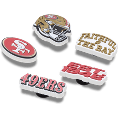 NFL San Francisco 49ers 5 Pack Jibbitz Shoe Charm - Crocs near me
