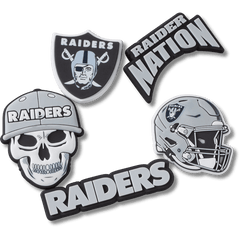 NFL Las Vegas Raiders 5 Pack Jibbitz Shoe Charm - Crocs near me