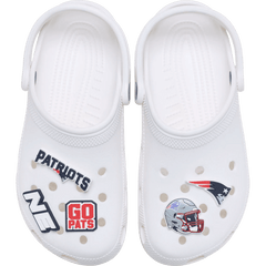 NFL New England Patriots 5 Pack Jibbitz Shoe Charm - Crocs on sale