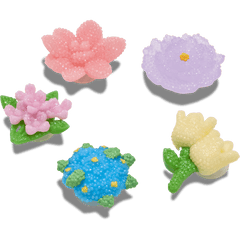 Beaded Flowers 5 Pack Jibbitz™ charms - Crocs US