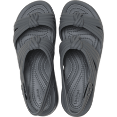 Brooklyn Knot Low Wedge - Crocs discount