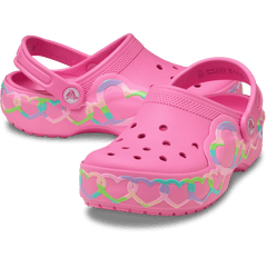 Kids' Classic Heart Lights Clog - Crocs outlet
