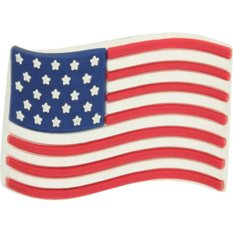 American Flag Jibbitz Shoe Charm - Crocs online