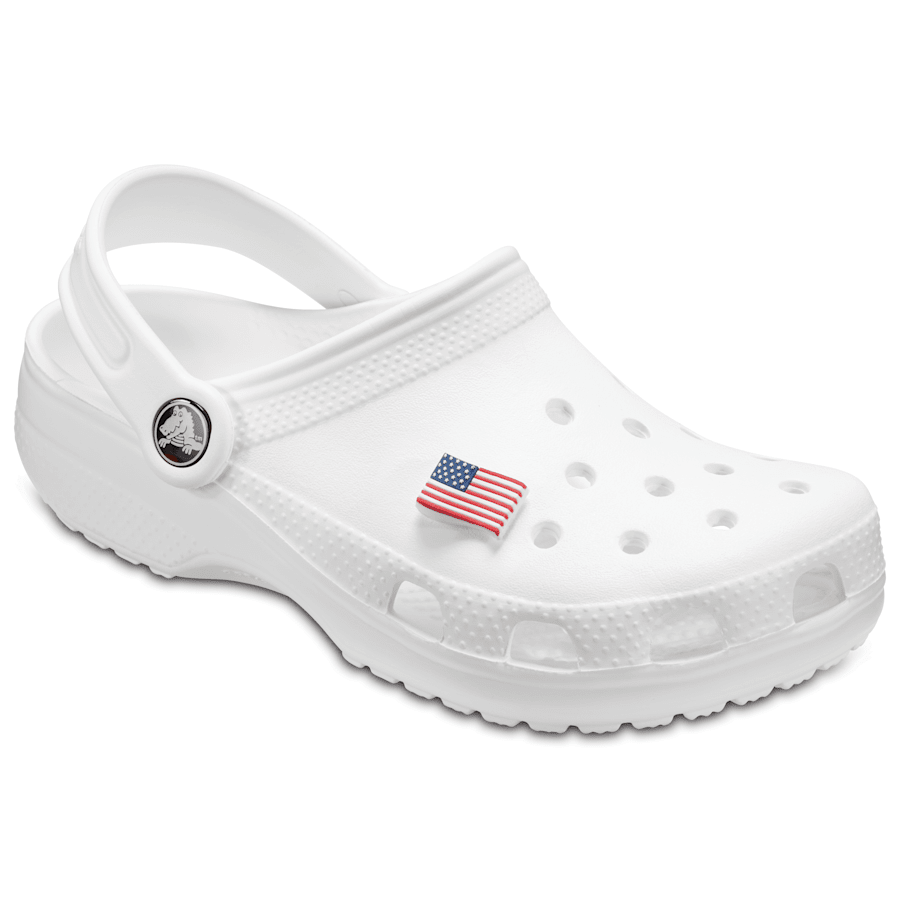 American Flag Jibbitz Shoe Charm - Crocs online