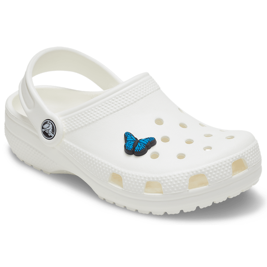 Blue Butterfly Jibbitz Shoe Charm - Crocs online
