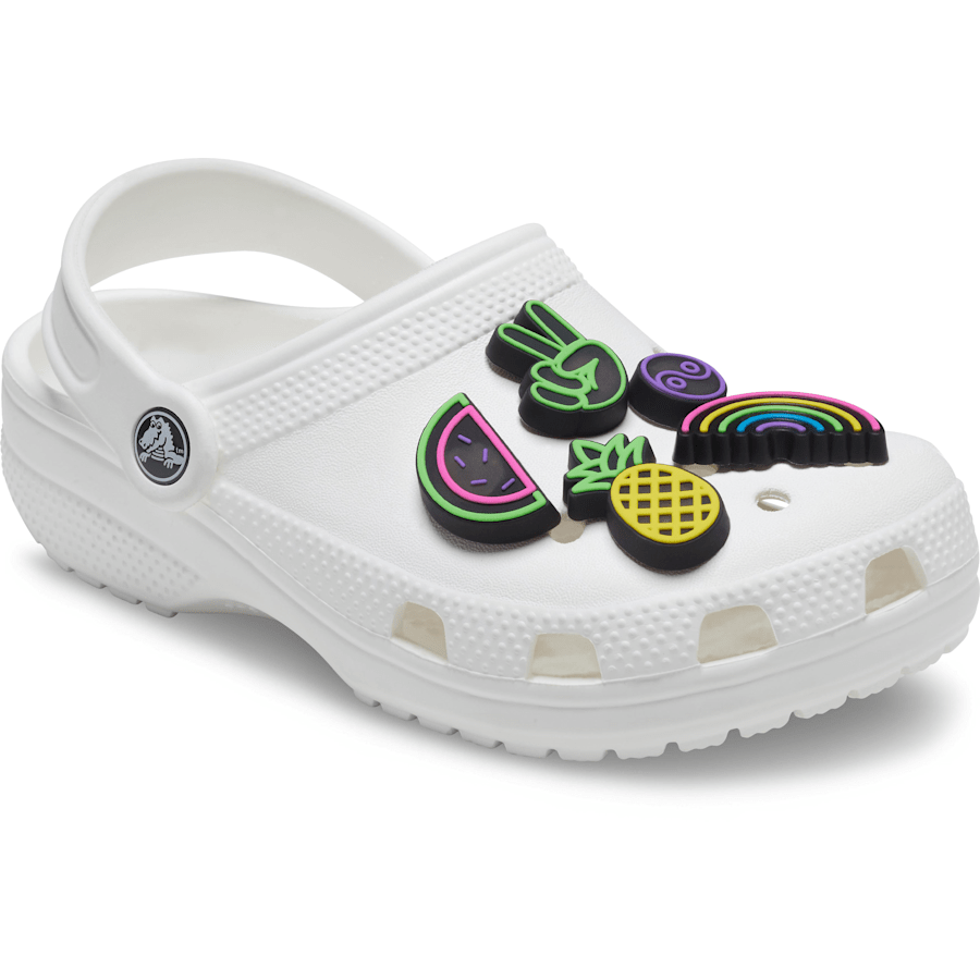 Lights Up Fun 5 Pack Jibbitz Shoe Charm - Crocs on sale
