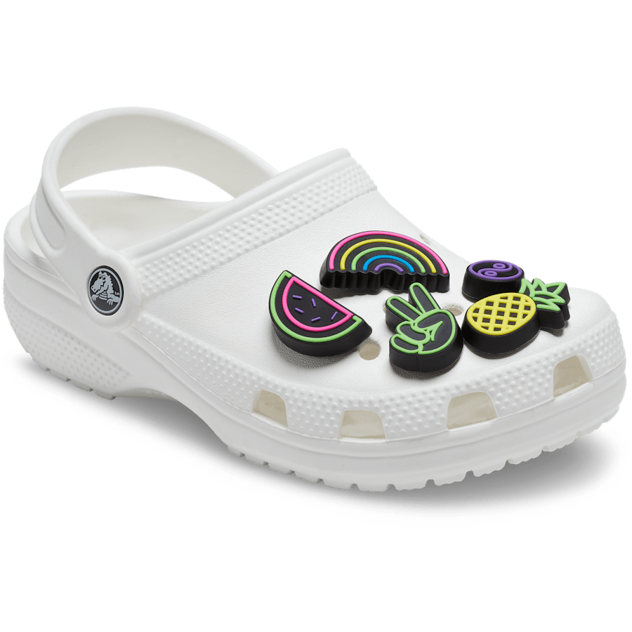 Lights Up Fun 5 Pack Jibbitz Shoe Charm - Crocs on sale