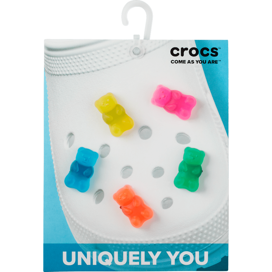 Candy Bear 5 Pack Jibbitz Shoe Charm - Crocs outlet