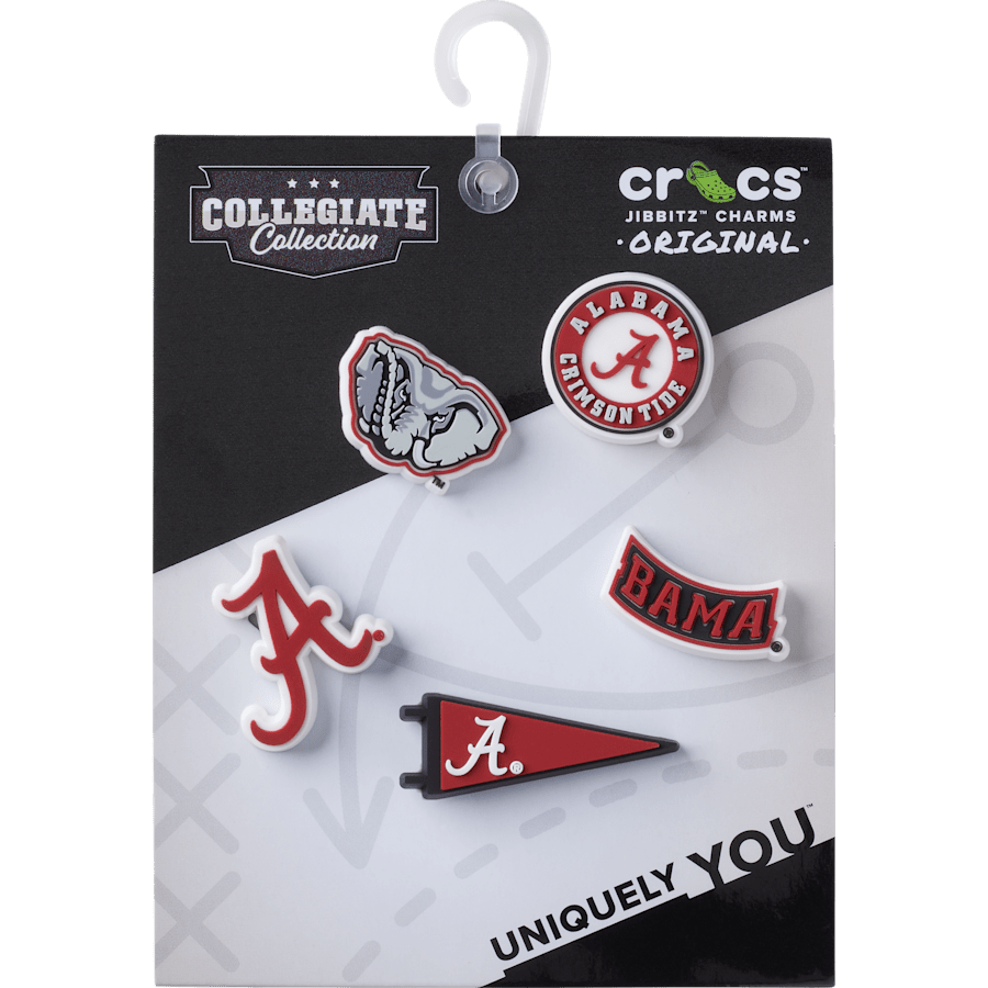 University of Alabama 5 Pack Jibbitz™ charms - Crocs for sale