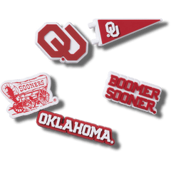 Univ of Oklahoma 5 Pack Jibbitz™ charms - Crocs near me