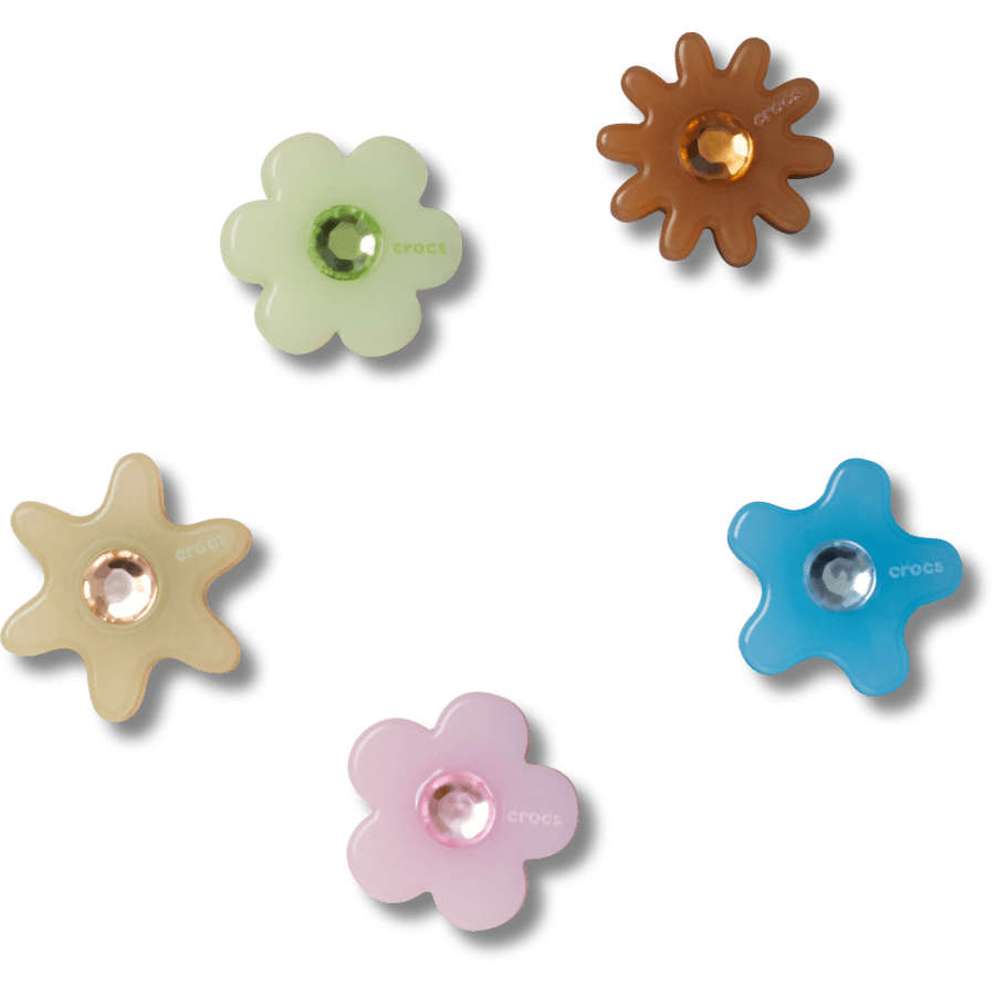 Enlighten Flower 5 Pack Jibbitz™ charms - Crocs for sale