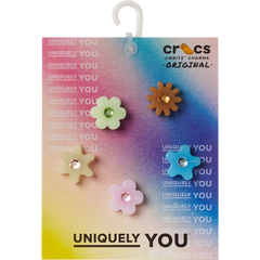 Enlighten Flower 5 Pack Jibbitz™ charms - Crocs for sale