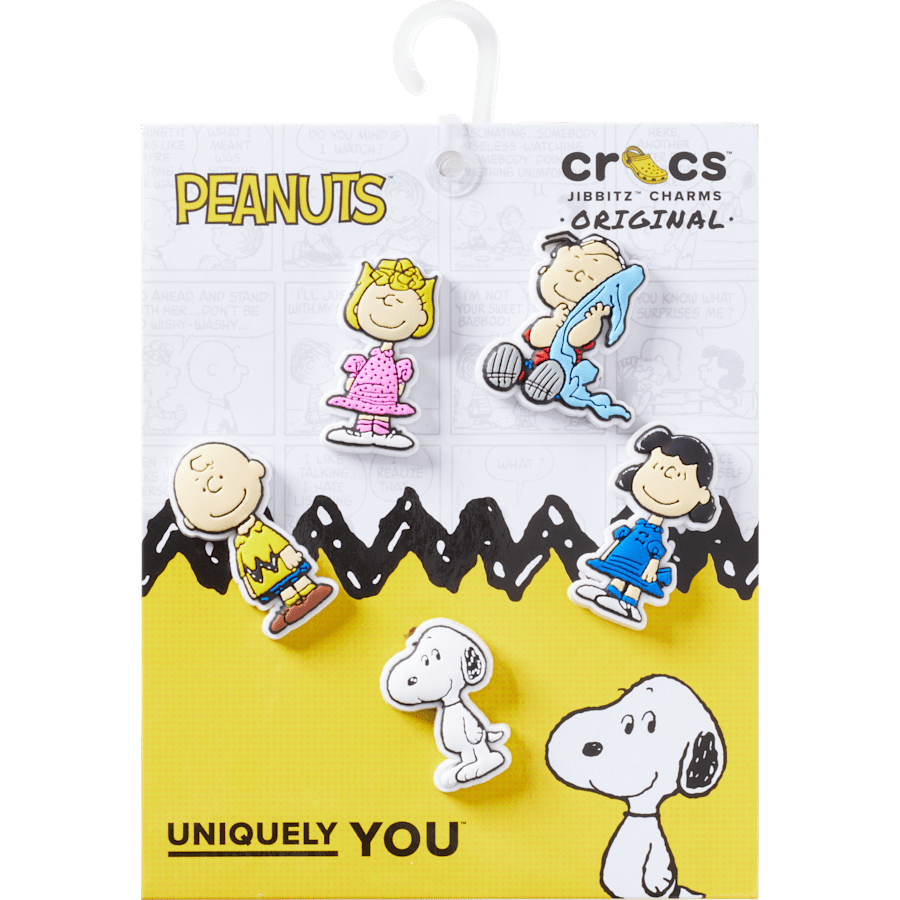 Peanuts II 5 Pack Jibbitz™ charms - Crocs on sale