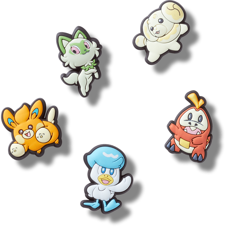 Pokemon Paldea 5 Pack Jibbitz™ charms - Crocs outlet