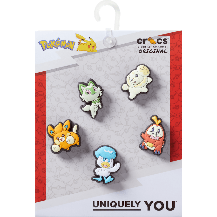 Pokemon Paldea 5 Pack Jibbitz™ charms - Crocs outlet