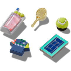 Day at The Tennis Court 5 Pack Jibbitz™ charms - Crocs for sale