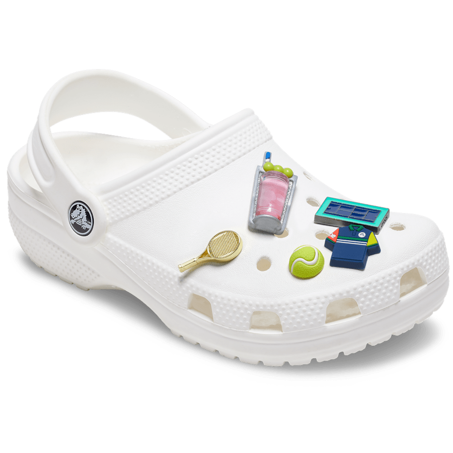 Day at The Tennis Court 5 Pack Jibbitz™ charms - Crocs for sale