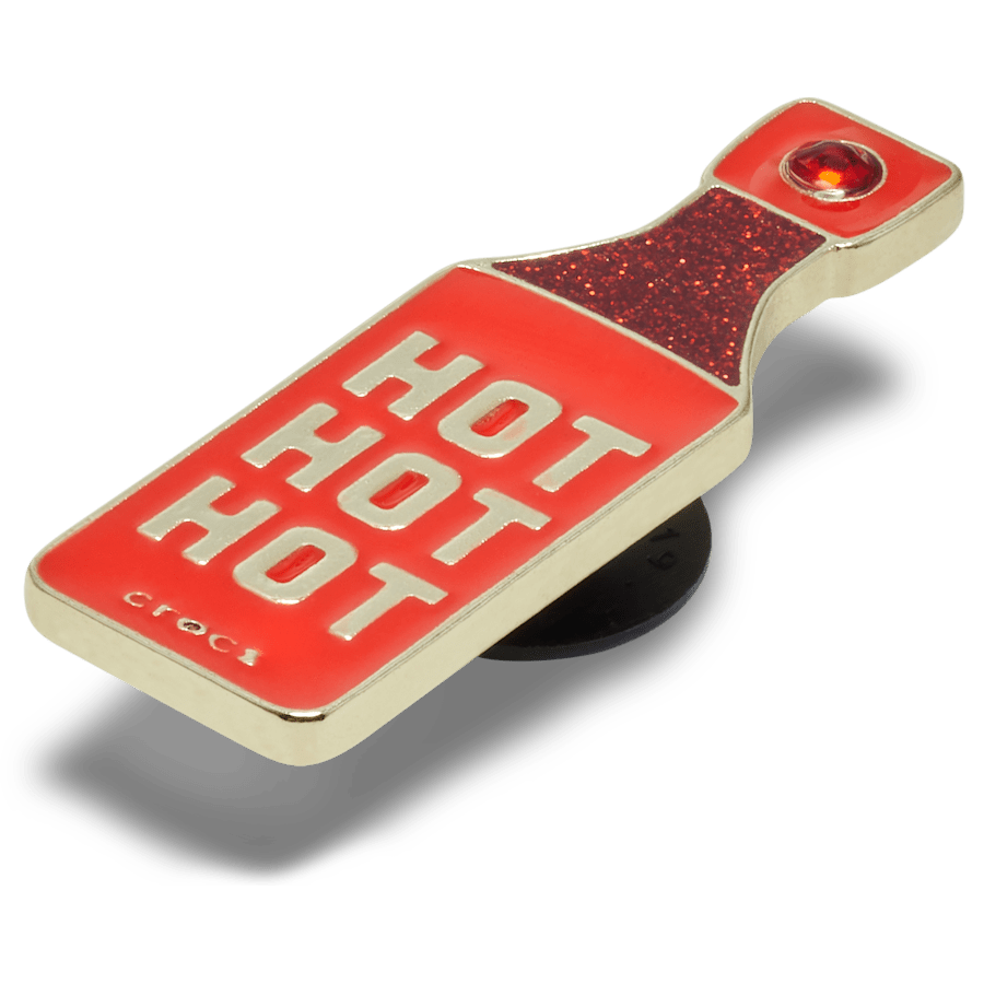 Gold Hot Hot Hot Sauce Jibbitz™ charms - Crocs for sale
