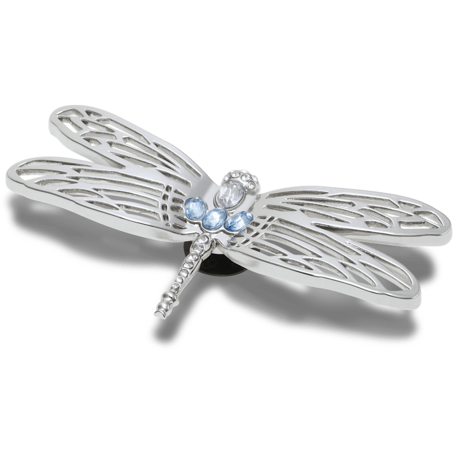 Silver Dragonfly Jibbitz™ charms - Crocs for sale