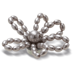 Grey Pearl Beaded Daisy Jibbitz™ charms - Crocs online