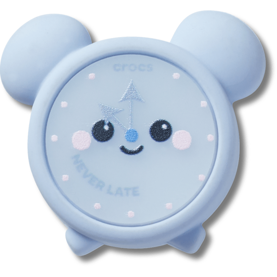 Never Late Clock Jibbitz™ charms - Crocs for sale
