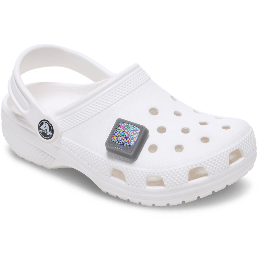 Lights Up Pixelated TV Jibbitz™ charms - Crocs US