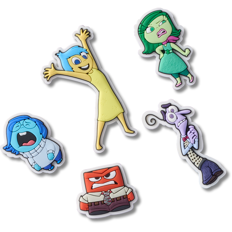 Pixar Inside Out 5 Pack Jibbitz™ charms - Crocs outlet