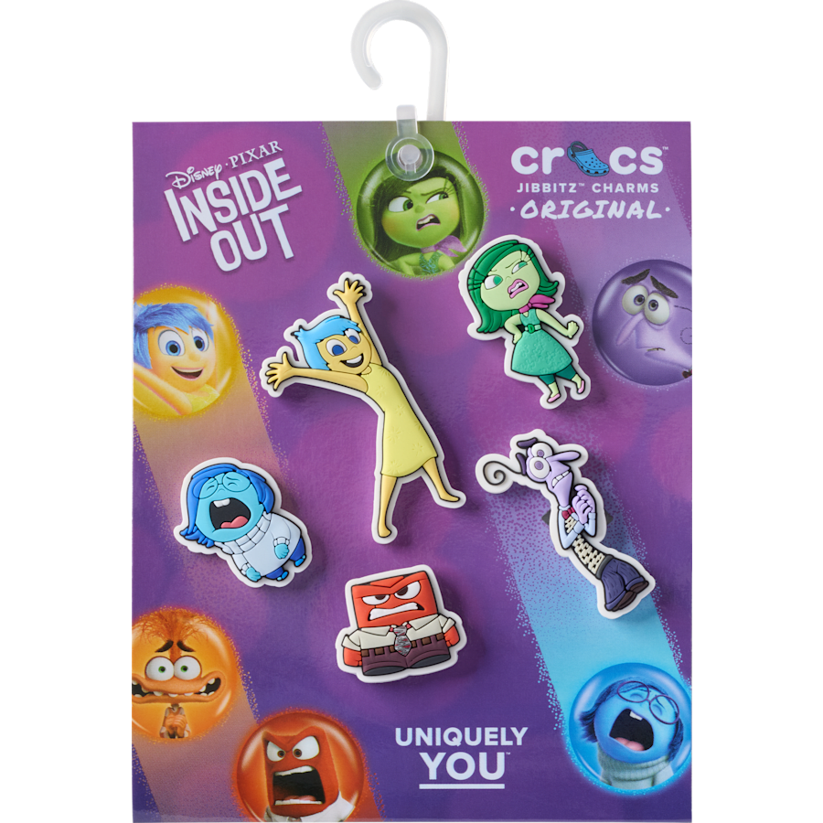 Pixar Inside Out 5 Pack Jibbitz™ charms - Crocs outlet