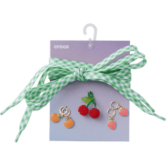 Laces and Fresh Fruits Charm Kit Jibbitz™ charms - Crocs for sale