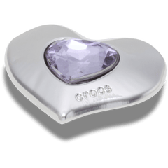 SilverandPurple SMT Gem Heart Jibbitz™ charms - Crocs near me