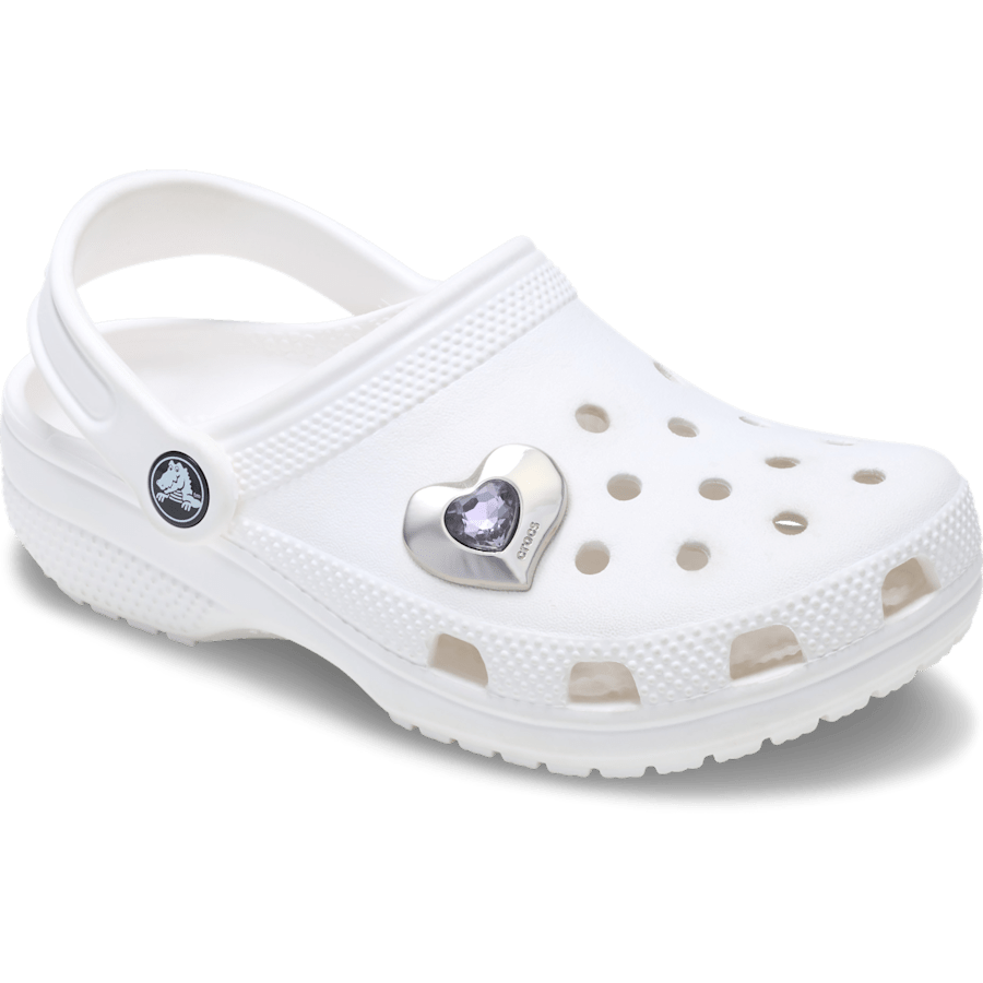 SilverandPurple SMT Gem Heart Jibbitz™ charms - Crocs near me