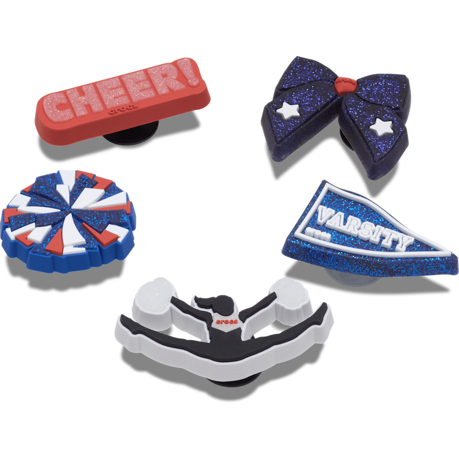 Cheer 5 Pack Jibbitz™ charms - Crocs online