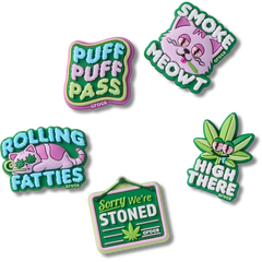 420 Hemp Cuties 5 Pack Jibbitz™ charms - Crocs on sale