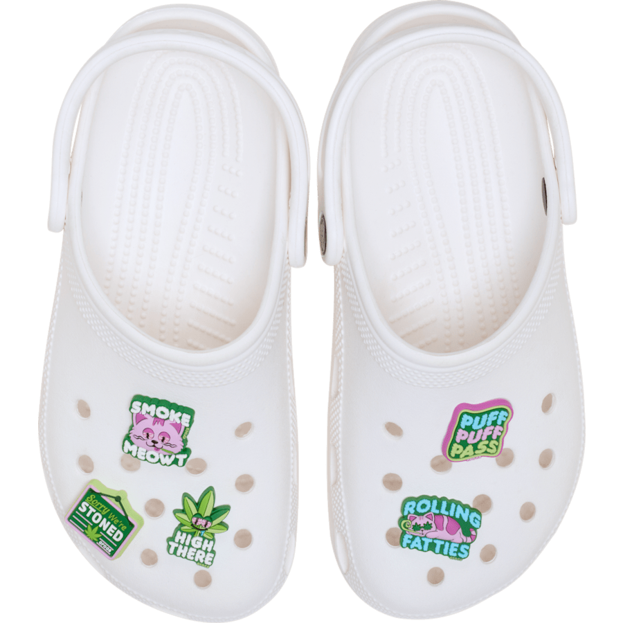 420 Hemp Cuties 5 Pack Jibbitz™ charms - Crocs on sale