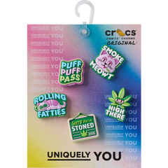 420 Hemp Cuties 5 Pack Jibbitz™ charms - Crocs on sale