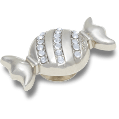 Silver SMT Gem Candy Piece Jibbitz™ charms - Crocs discount