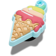 Waffle Ice Cream Cone Jibbitz™ charms - Crocs for sale