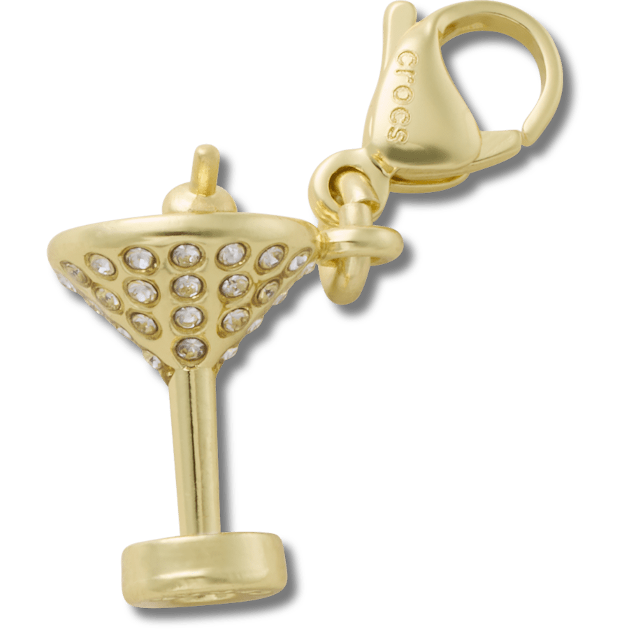 Gold Martini Charm Jibbitz charm - Crocs US