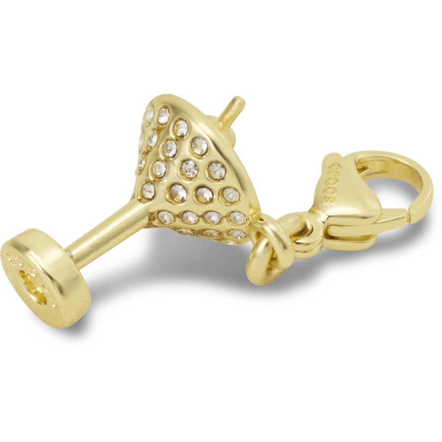 Gold Martini Charm Jibbitz charm - Crocs US