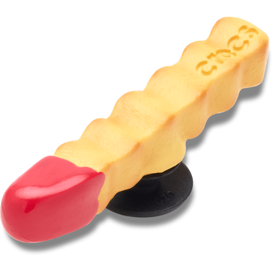 French Fry Dipped in Ketchup Jibbitz™ charms - Crocs for sale